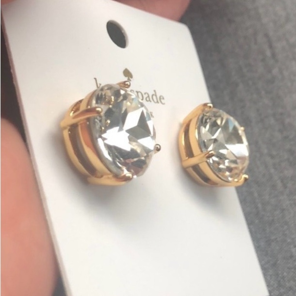 Kate Spade Gold and Silver Stud Earrings - Picture 7 of 7